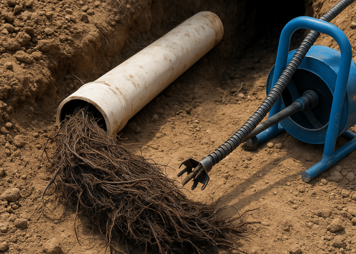 Main Line Root Removal image